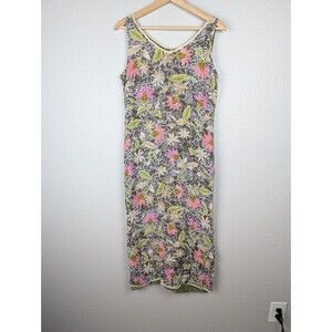 Sigrid Olsen Vintage Floral Maxi Dress‎ Size Small Y2K